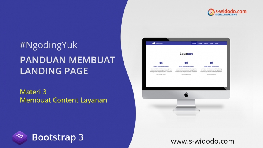 Membuat Landing Page