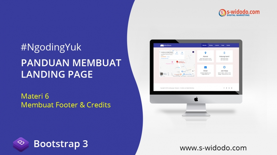 Cara membuat landing page