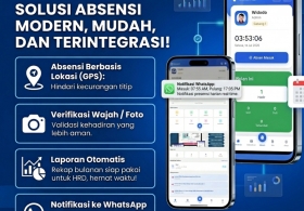 Aplikasi Rawuhku Absensi Digital Pegawai  Menggunakan Selfie, Face ID dan QR Code